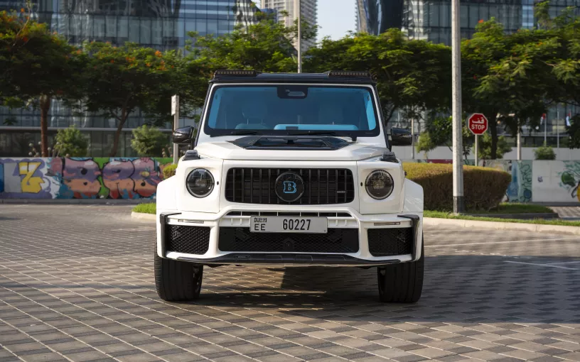 إيجار مرسيدس G63 AMG (أبيض), 2025 في رأس الخيمة