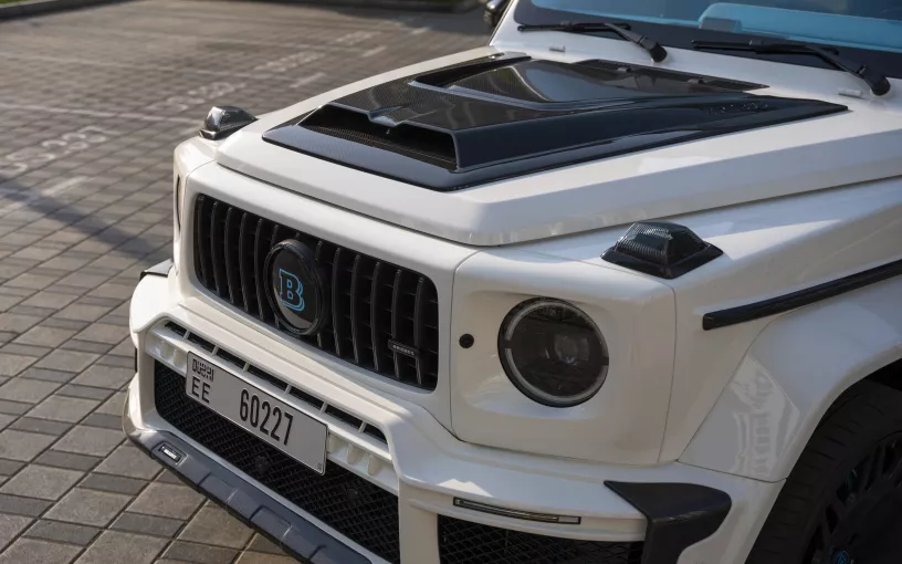 إيجار مرسيدس G63 AMG (أبيض), 2025 في رأس الخيمة