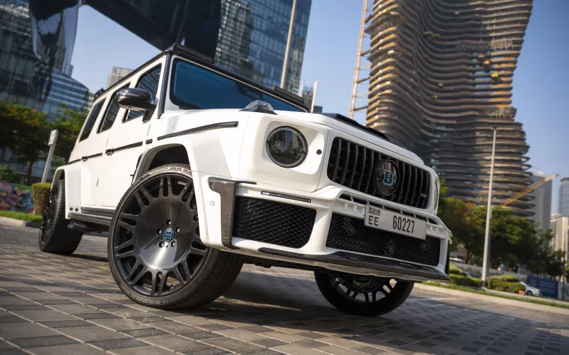 إيجار مرسيدس G63 AMG (أبيض), 2025 في رأس الخيمة