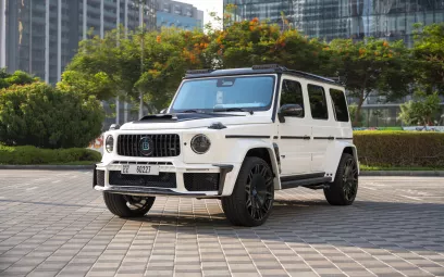 تأجير مرسيدس G63 AMG (أبيض), 2025 في رأس الخيمة