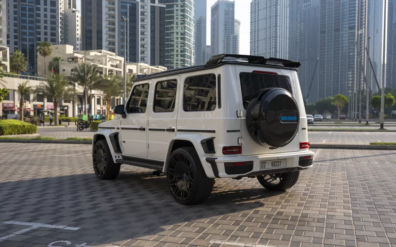 إيجار مرسيدس G63 AMG (أبيض), 2025 في رأس الخيمة