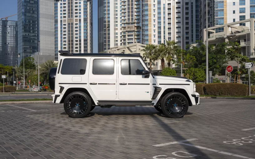 إيجار مرسيدس G63 AMG (أبيض), 2025 في رأس الخيمة