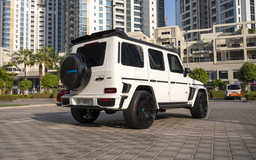 إيجار مرسيدس G63 AMG (أبيض), 2025 في رأس الخيمة