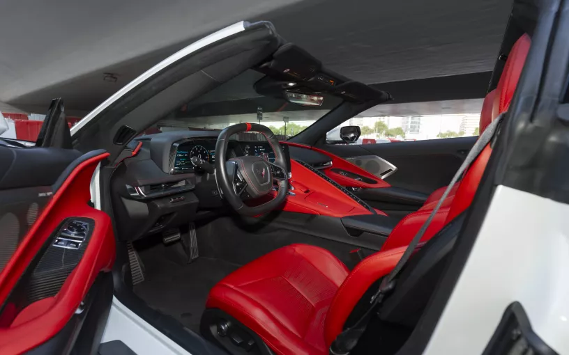 Chevrolet Corvette C8 (Blanc), 2025 à louer à Dubaï