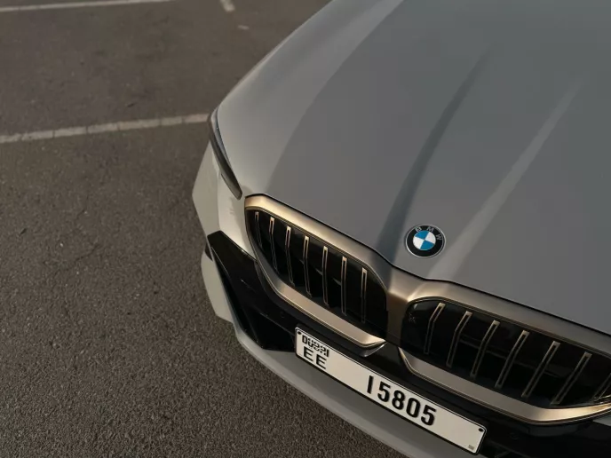 BMW 520i (Nardo grey), 2026 for rent in Dubai