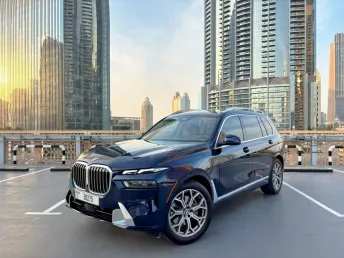 Hiring BMW X7 (Blue), 2024 in Dubai