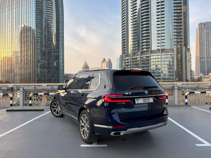 BMW X7 (Blue), 2024 for rent in Dubai