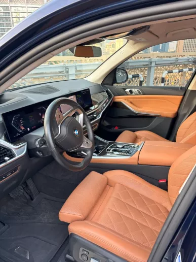 BMW X7 (Blue), 2024 for rent in Dubai