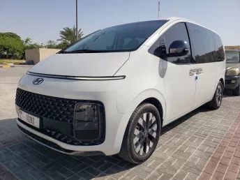 Hyundai Staria 9S LUXE (Grey), 2024 for rent in Dubai