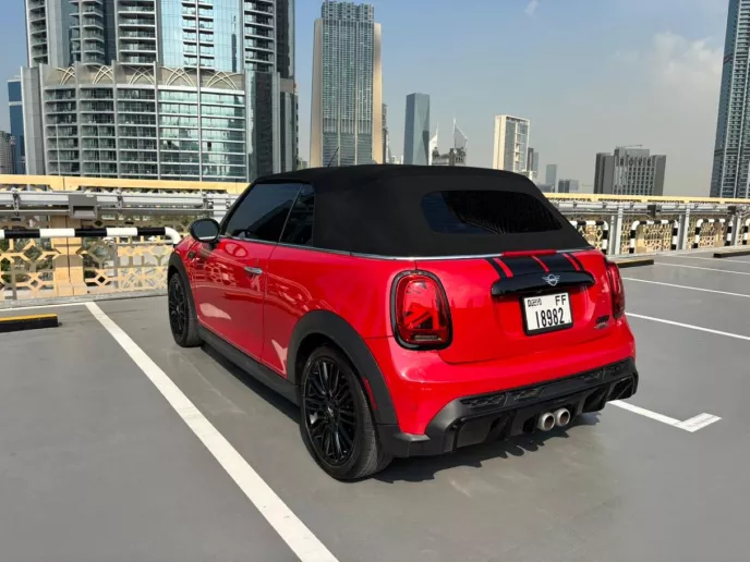 Mini Cooper Cabrio S (Red), 2024 for rent in Dubai