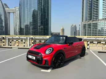 Hiring Mini Cooper Cabrio S (Red), 2024 in Dubai