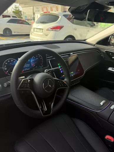 Mercedes E200 (Black), 2026 for rent in Dubai