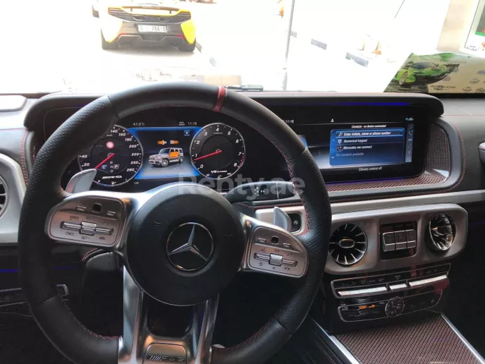 إيجار مرسيدس G63 AMG (أسود), 2019 في دبي