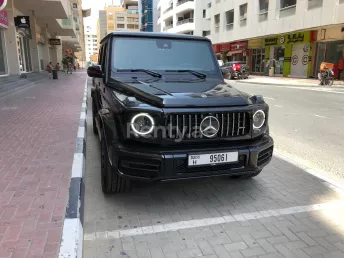 إيجار مرسيدس G63 AMG (أسود), 2019 في دبي