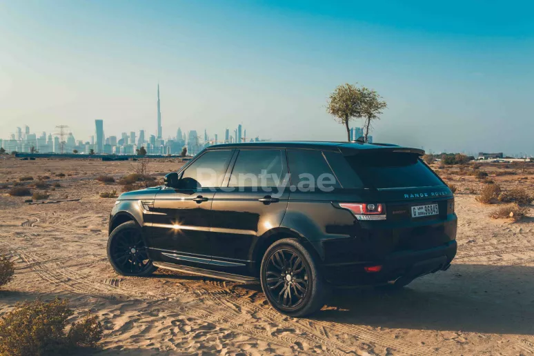 Range Rover Sport (Black), 2017 for rent in Dubai