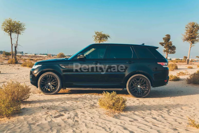 Range Rover Sport (Black), 2017 for rent in Dubai