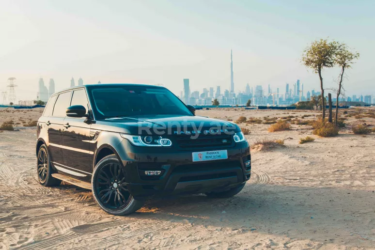 Range Rover Sport (Black), 2017 for rent in Dubai