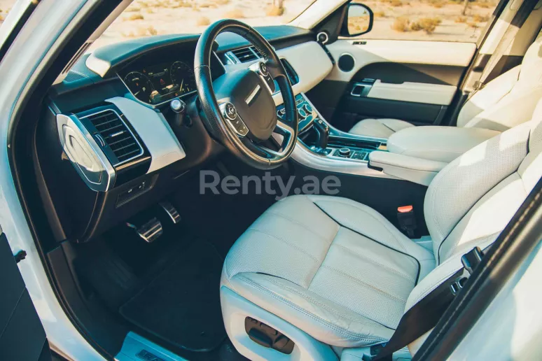 Range Rover Sport (White), 2016 for rent in Dubai