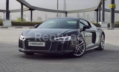 Audi R8 V10 (Black), 2017 for rent in Dubai