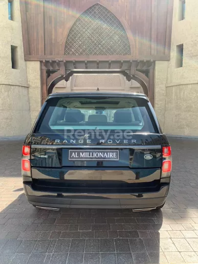 Range Rover Vogue (Black), 2018 for rent in Dubai