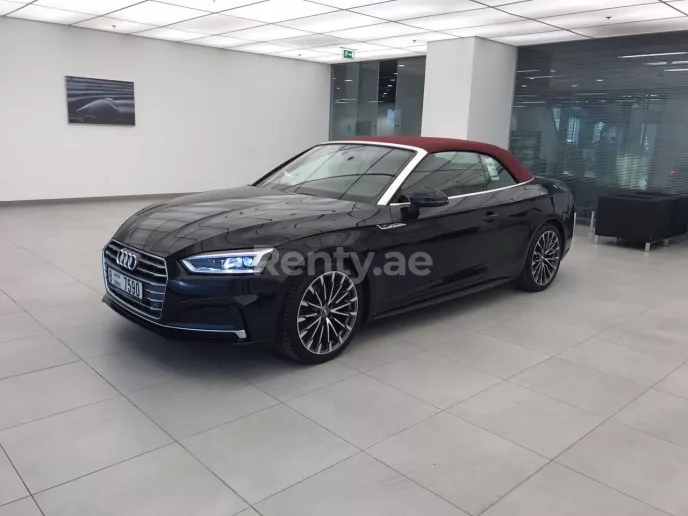 Audi A5 (Noir), 2018 &agrave; louer &agrave; Duba&iuml;
