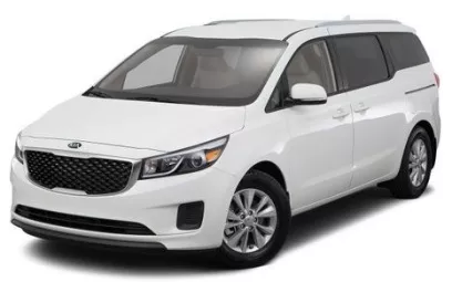 KIA Carnival (Белый), 2018 для аренды в Дубай