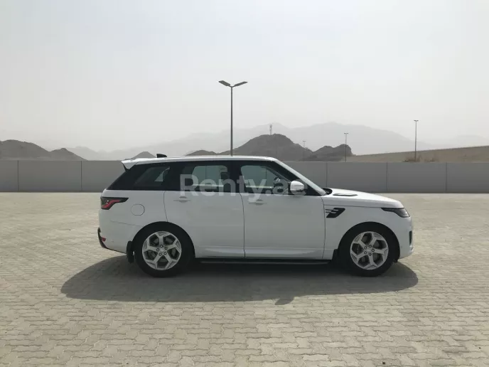 Range Rover Sport (White), 2019 for rent in Dubai