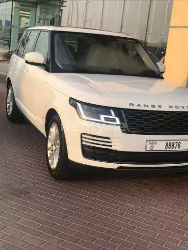 Range Rover Vogue (White), 2019 for rent in Dubai