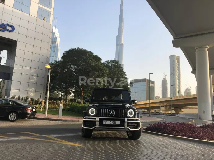إيجار مرسيدس G63 (أبيض), 2021 في دبي