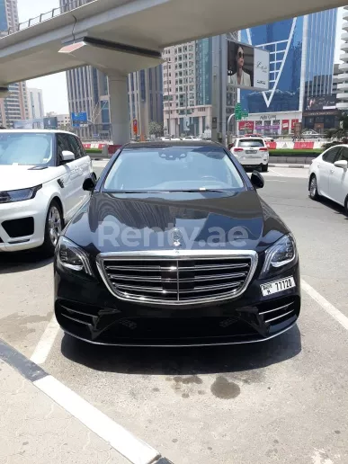 Mercedes S Class (Black), 2017 for rent in Dubai