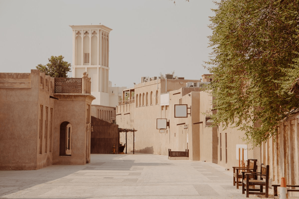 Al Fahidi Historical District – the old city in the middle of the modern one