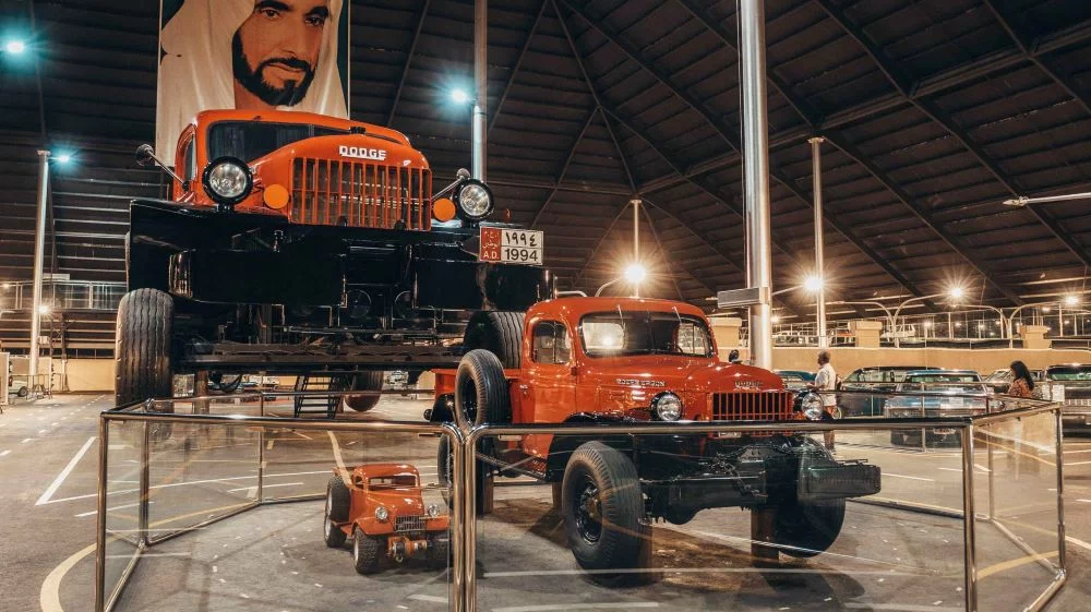 Emirates National Car Museum in Abu Dhabi