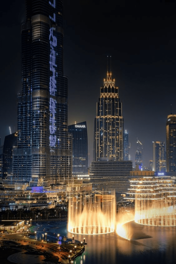 The Dubai Fountain – the most famous fountain in the world