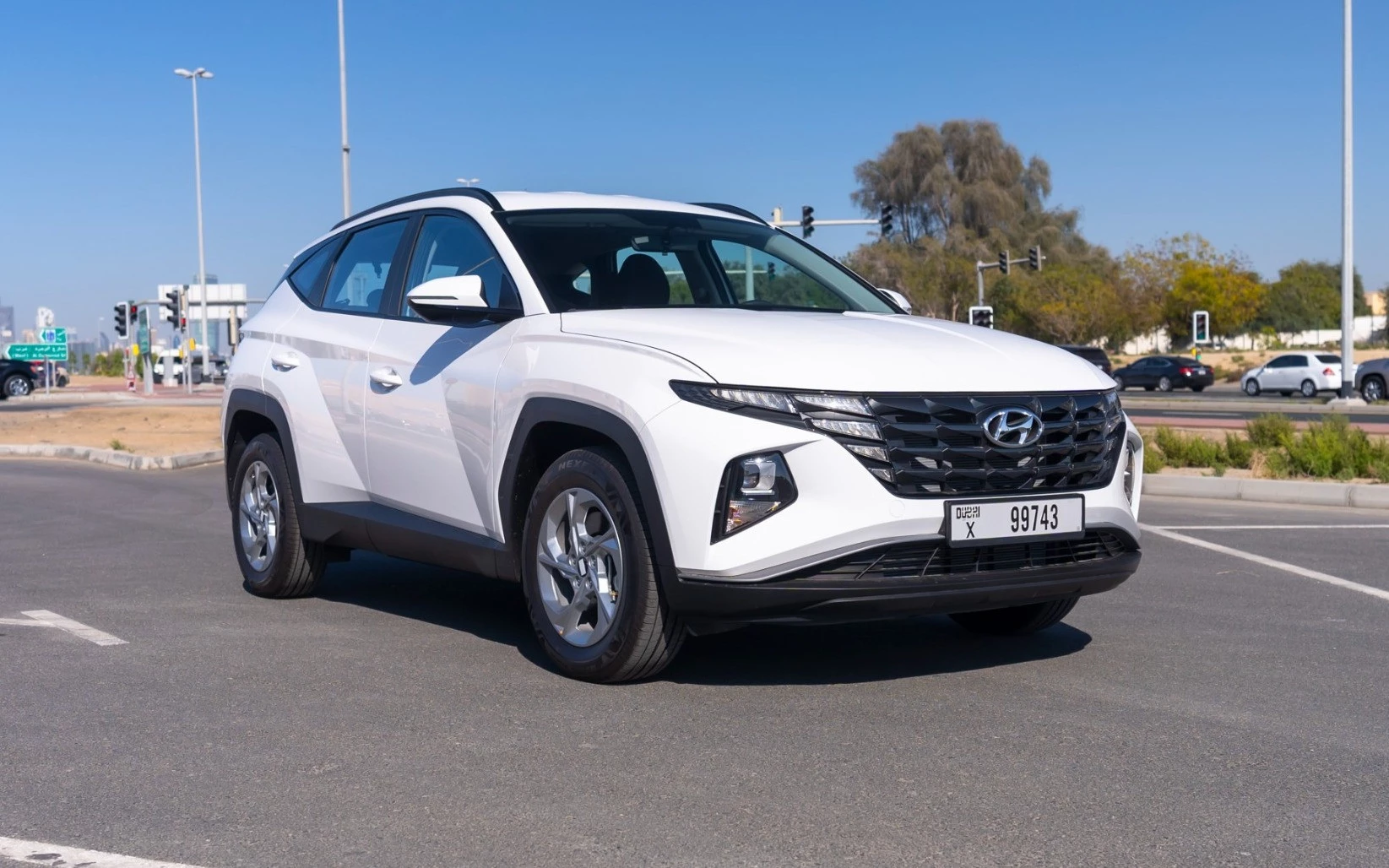 Hyundai Tucson (White)