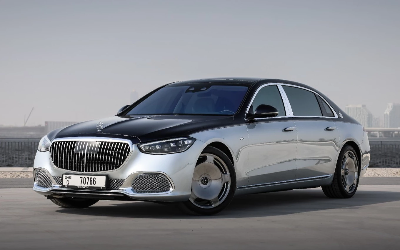 Mercedes S680 Maybach (Серебро)