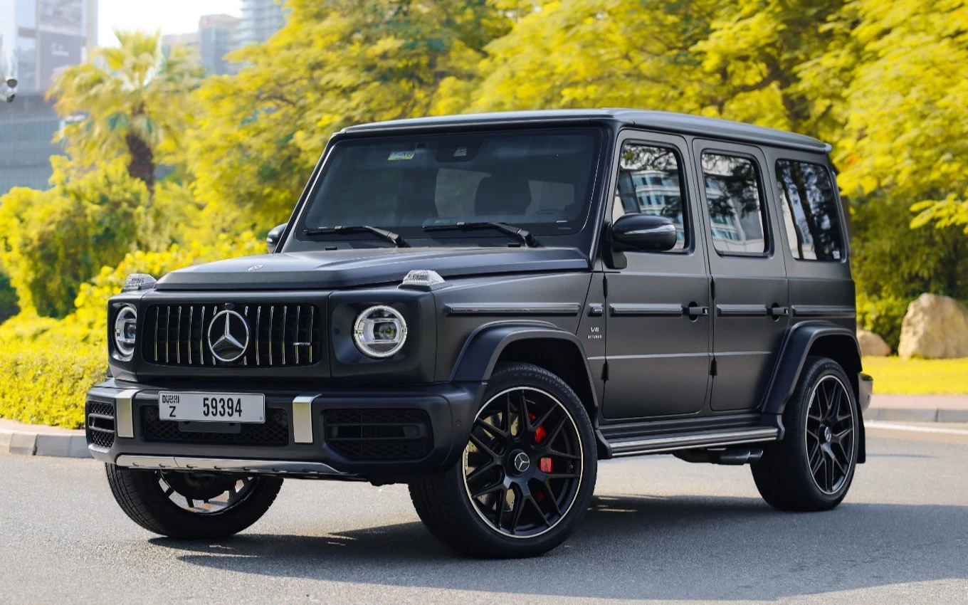 Mercedes G63 AMG (Матовый черный)