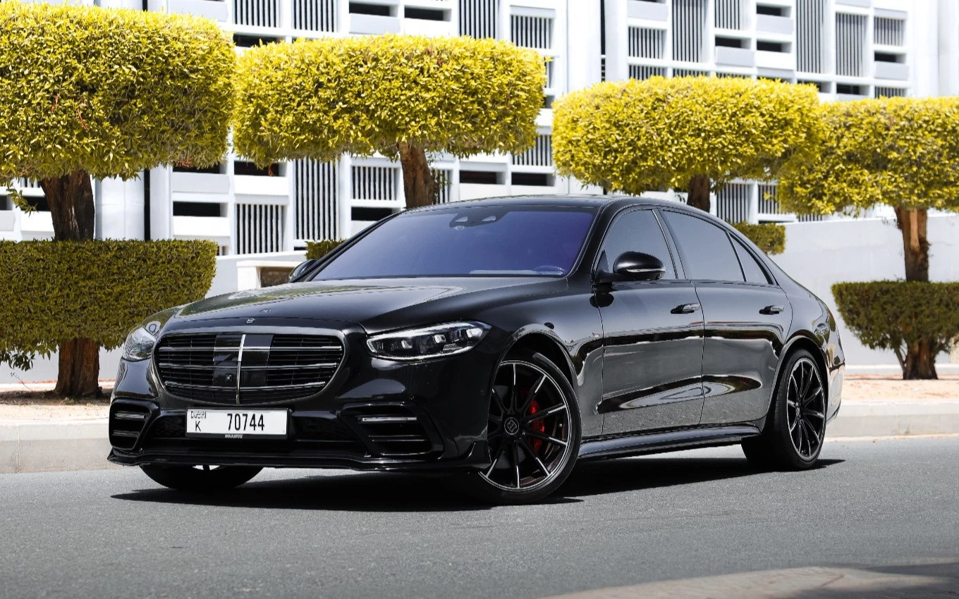 Mercedes S580 Maybach (Черный)