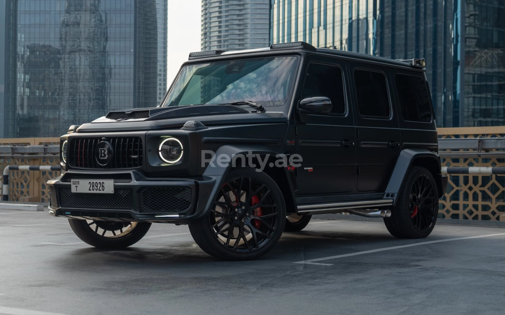 Mercedes G63 AMG (Матовый черный)