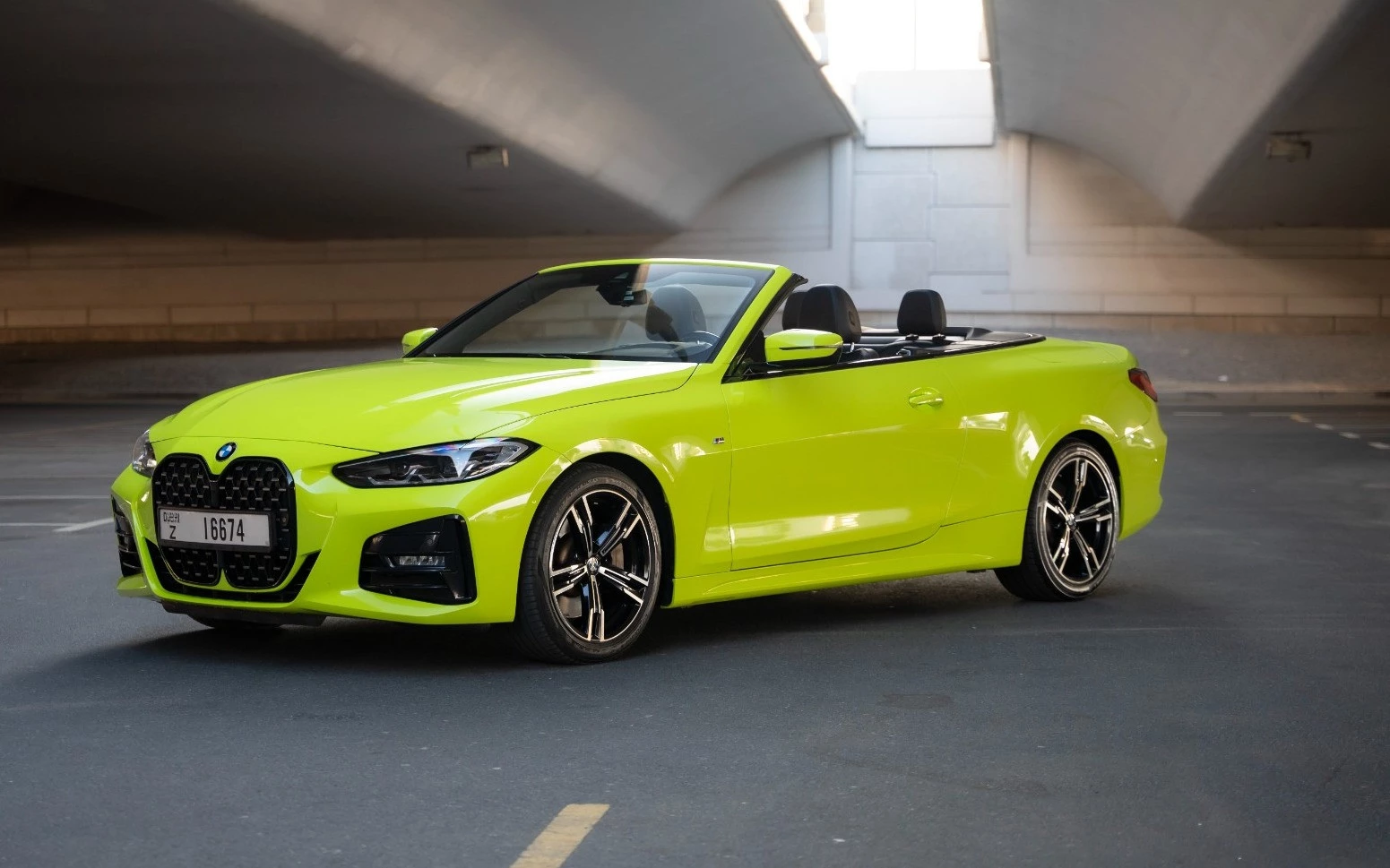 BMW 430i (Зеленый лайм)