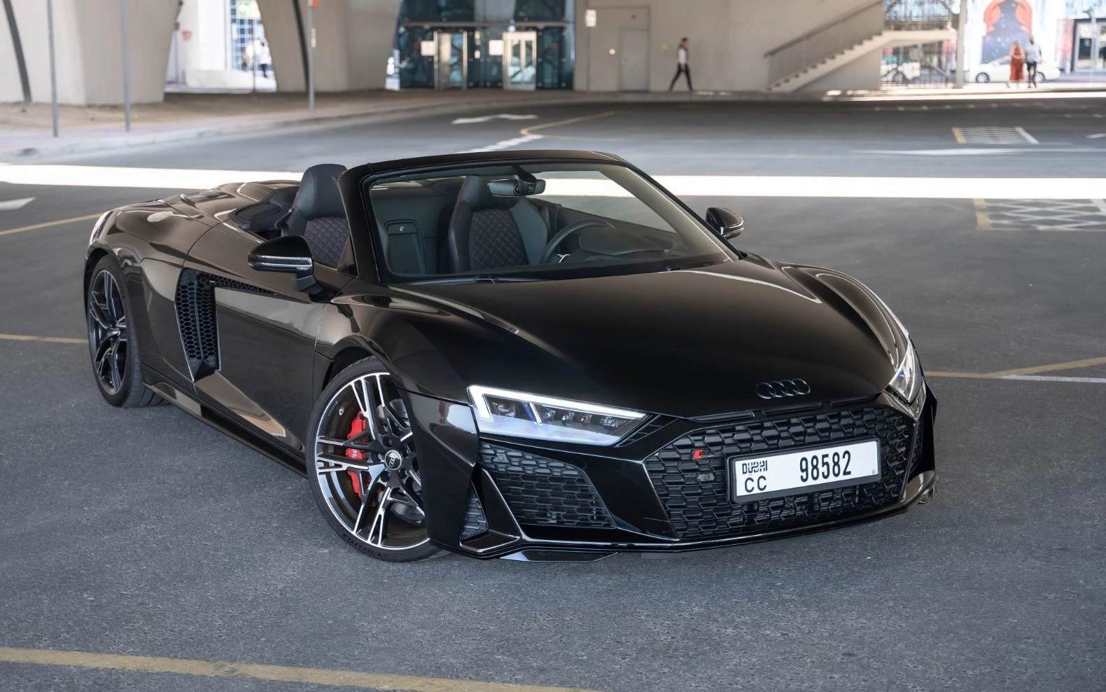 Audi R8 Spyder (Zwart)