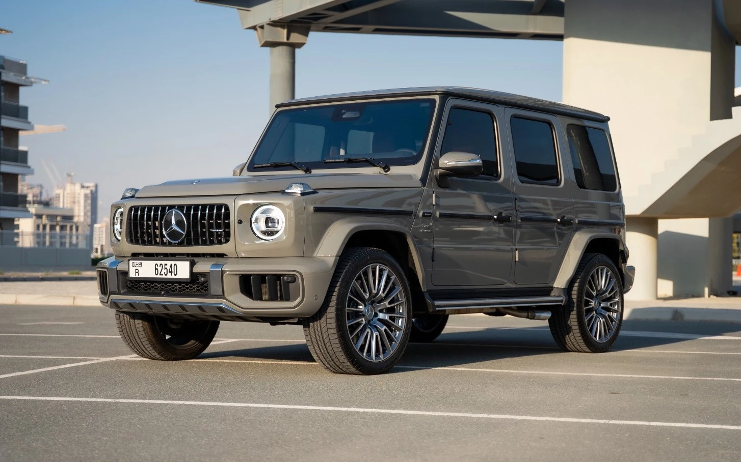Mercedes G63 AMG (Нардо серый)