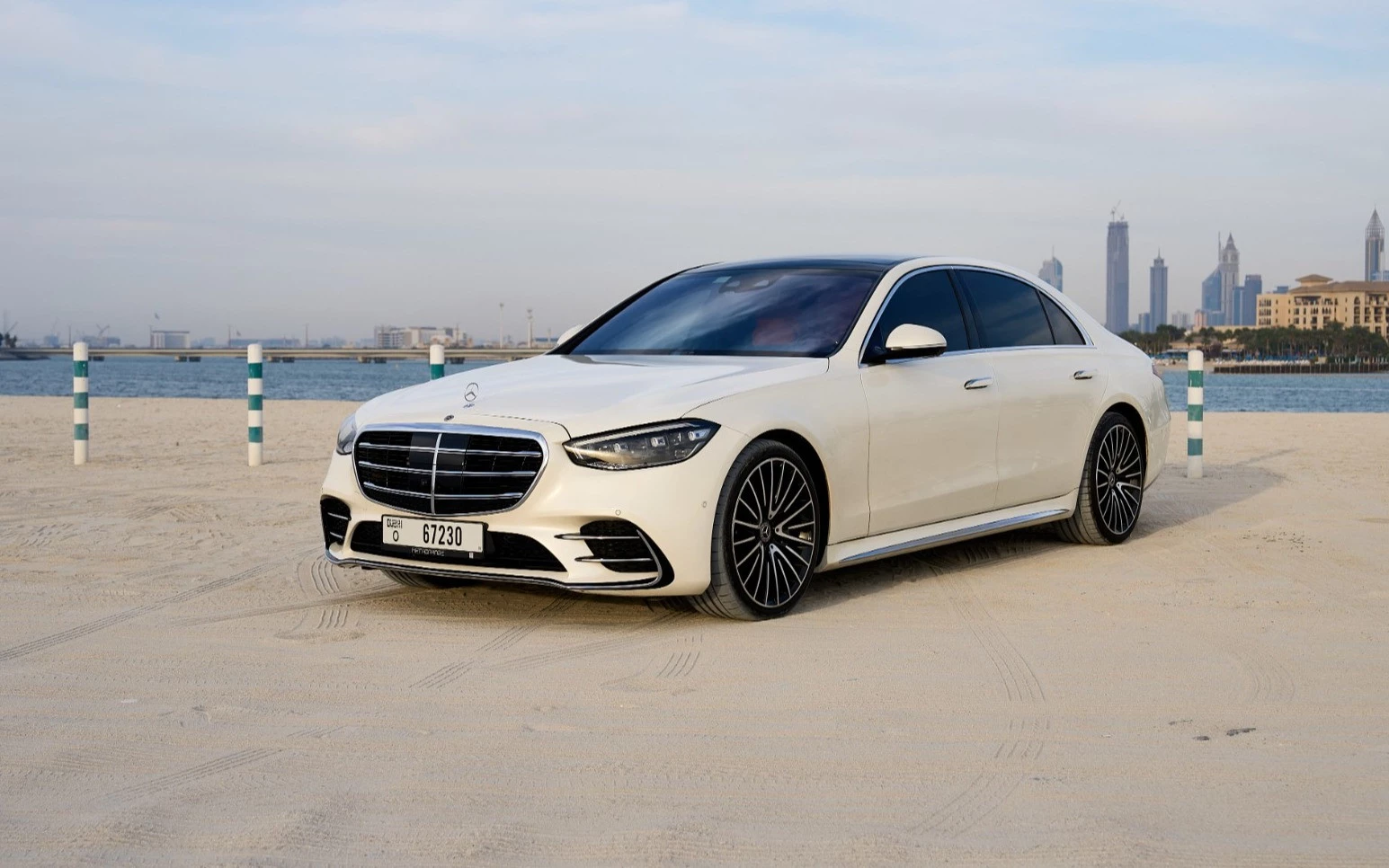 Mercedes S Класс (Белый)
