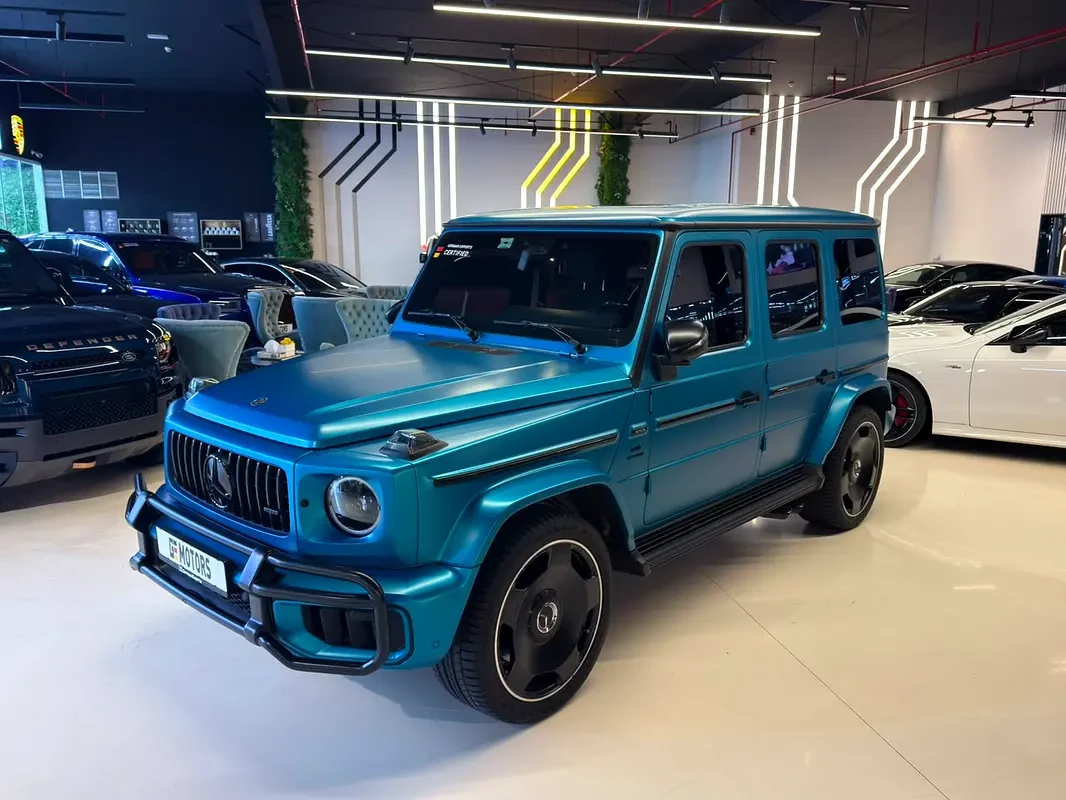 Mercedes G class (Blu)