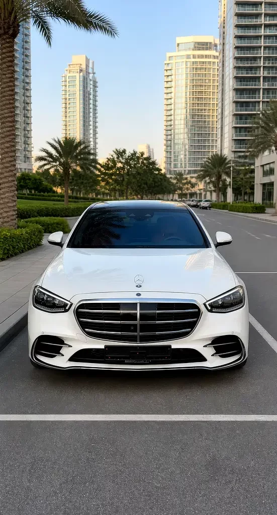 Mercedes S Class (White)