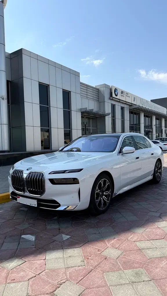 BMW 7 Serisi (Beyaz)
