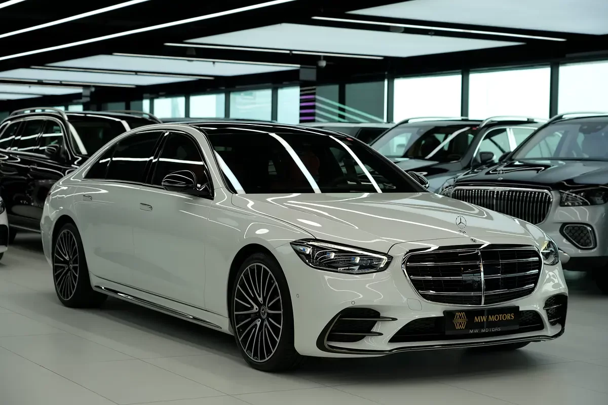 Mercedes S Serisi (Beyaz)