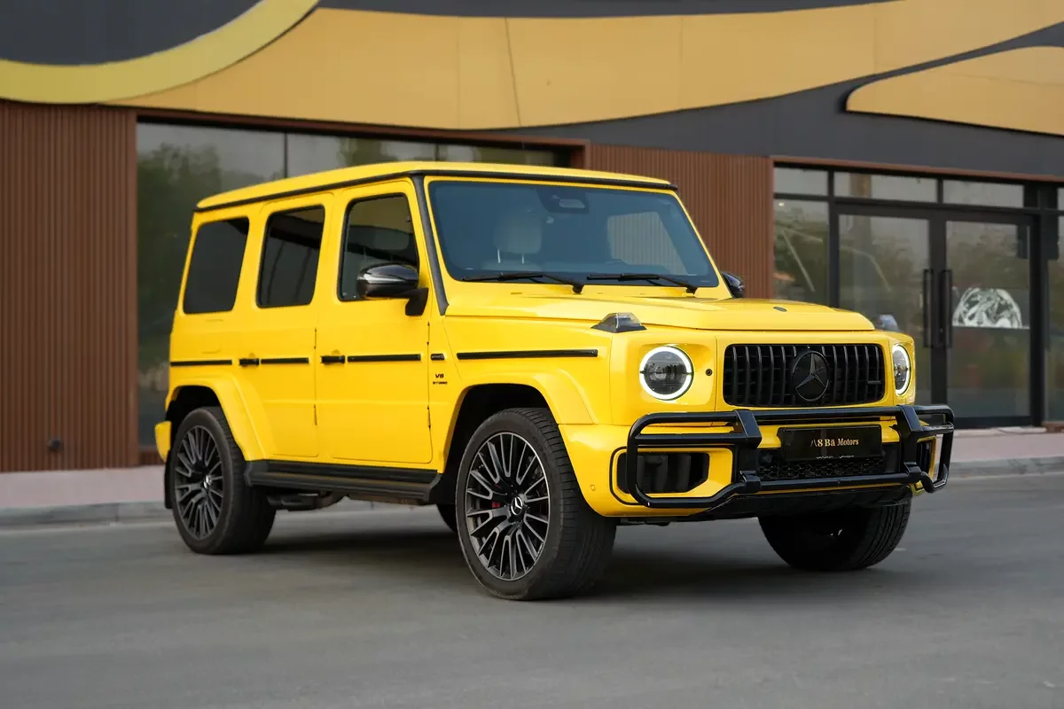 Mercedes G class (Yellow)