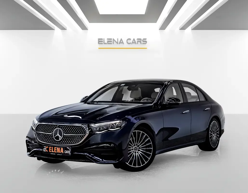 Mercedes E Klasse (Blauw)
