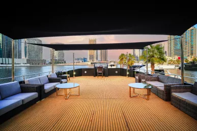 Play Boy Houseboat 100 ft (31m) Houseboat in Business Bay for rent in Dubai 6