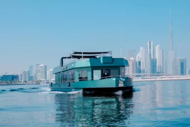 Play Boy Houseboat 100 ft (31m) Houseboat in Business Bay for rent in Dubai